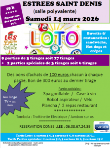 Loto organisé par les Lutins de la Sollette