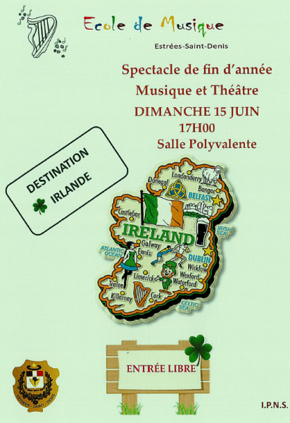 Spectacle de fin d'année Musique et Théâtre 