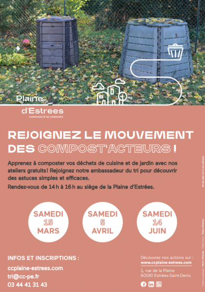 Rejoignez le mouvement des  compost'acteurs!