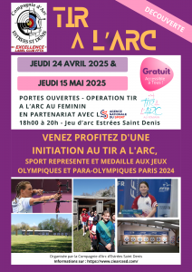 Opération tir à l'arc au féminin