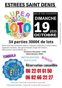 LOTO organisé le Comité des Fêtes