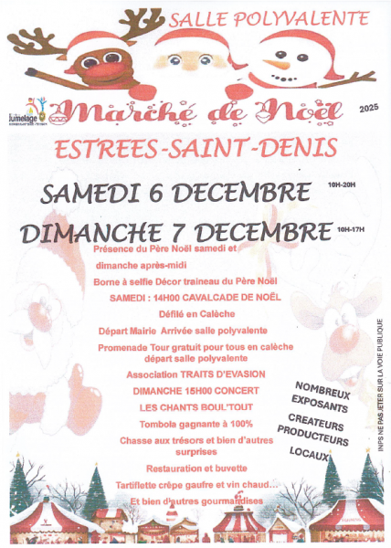 Marché de Noël du 6 au 7 décembre