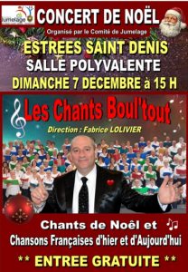 Concert de Noël et chansons françaises d'hier et d'aujourd'hui