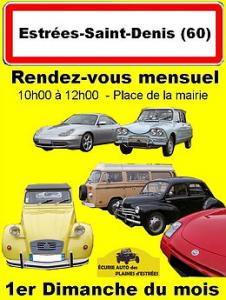 Rendez-vous mensuel des voitures et motos anciennes