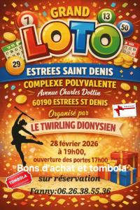 loto de l'association  TWIRLING DIONYSIEN