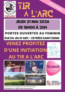 Portes ouvertes au Féminin, tir à l'ARC