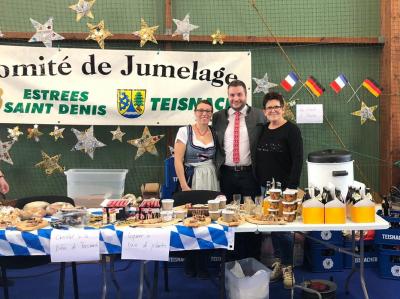 Marché de Noël du 7 et 8 décembre organisé par le Comité de Jumelage