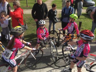 Participation des enfants de l’Ecole de Vélo au PROLOGUE PARIS-ROUBAIX 2018 le 7 avril 2018 à COMPIEGNE