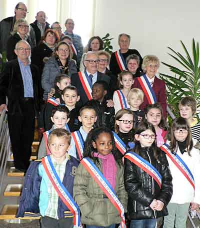 La présentation du Conseil Municipal des Jeunes